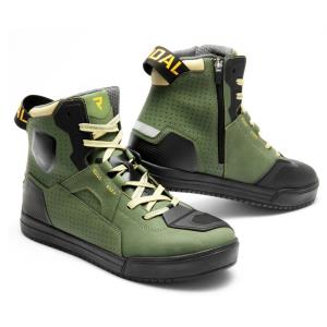 Botas de moto Vandal II Rebelhorn Verde/Negro